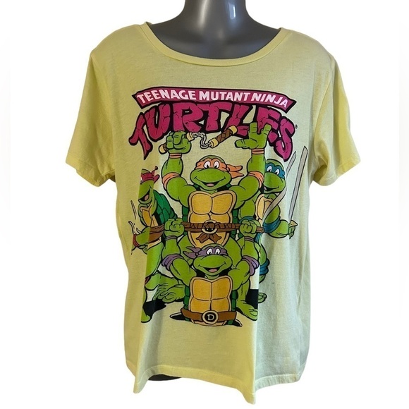 Nickelodeon Teenage Mutant Ninja Turtles Tee • Used • Size: XL (Junior’s) - Picture 3 of 6